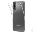 Samsung G996F Galaxy S21+ ütésálló hátlap - Spigen Liquid Crystal - átlátszó