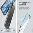 Samsung G996F Galaxy S21+ ütésálló hátlap - Spigen Liquid Crystal - átlátszó