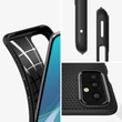OnePlus 9 ütésálló hátlap - Spigen Liquid Air - fekete