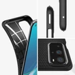 OnePlus 9 Pro ütésálló hátlap - Spigen Liquid Air - fekete