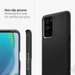 OnePlus 9 Pro ütésálló hátlap - Spigen Liquid Air - fekete