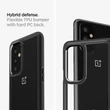 OnePlus 9 ütésálló hátlap - Spigen Ultra Hybrid - fekete/átlátszó