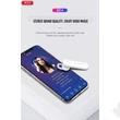 XO Wireless Bluetooth headset v4.2 - XO BE4 Wireless Bluetooth Earphone - fehér