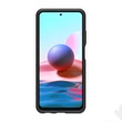 Xiaomi Redmi Note 10/Note 10S ütésálló hátlap - Spigen Ultra Hybrid - fekete/átlátszó