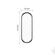 HOFI Hybrid Glass üveg képernyővédő fólia - Xiaomi Mi Band 4 - black