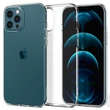 Apple iPhone 12/12 Pro ütésálló hátlap - Spigen Liquid Crystal - átlátszó