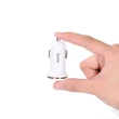 HOCO 2xUSB szivargyújtós töltő adapter - 5V/2,1A - HOCO Z1 - fehér