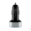 HOCO 2xUSB szivargyújtós töltő adapter - 5V/2,1A - HOCO Z26 - fekete