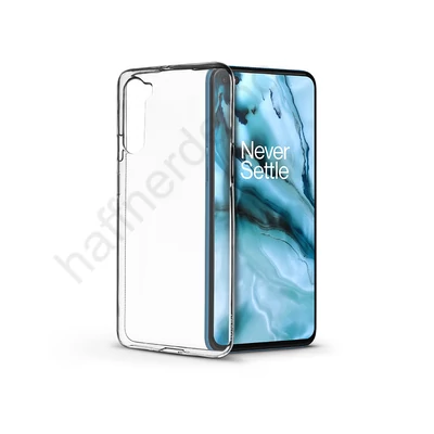 OnePlus Nord 5G szilikon hátlap - Soft Clear - transparent