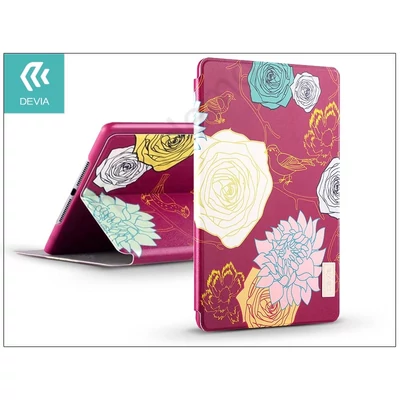 Apple iPad Air 2 védőtok (Book Case) on/off funkcióval - Devia Victoria - purple