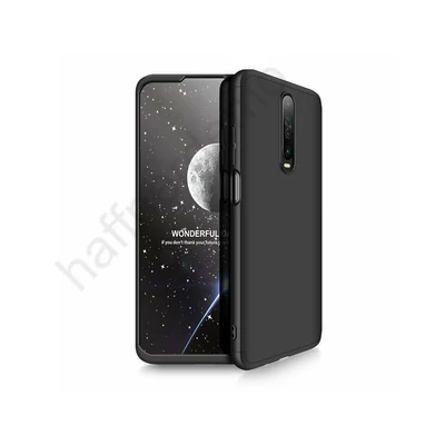 Xiaomi Poco X2 hátlap - GKK 360 Full Protection 3in1 - fekete