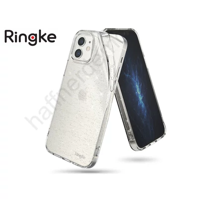 Apple iPhone 12 Mini hátlap - Ringke Air - glitter clear