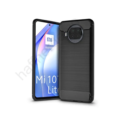 Xiaomi Mi 10T Lite 5G szilikon hátlap - Carbon - fekete