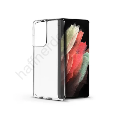 Samsung G998F Galaxy S21 Ultra szilikon hátlap - Soft Clear - transparent