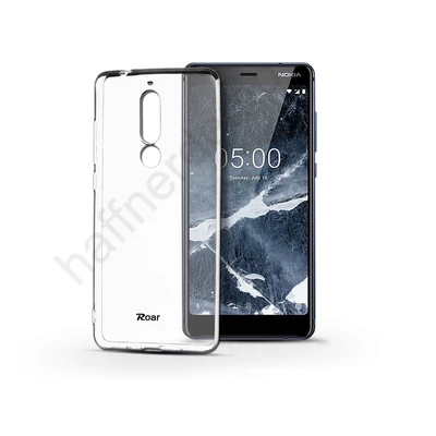 Nokia 5.1 szilikon hátlap - Roar All Day Full 360 - transparent