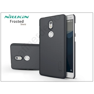 Nokia 7 hátlap képernyővédő fóliával - Nillkin Frosted Shield - fekete