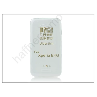 Sony Xperia E4G (E2003) szilikon hátlap - Ultra Slim 0,3 mm - transparent