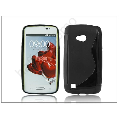 LG L50 D213N szilikon hátlap - S-Line - fekete