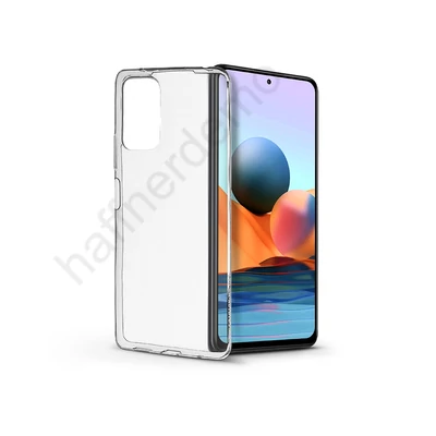 Xiaomi Redmi Note 10 Pro szilikon hátlap - Soft Clear - transparent
