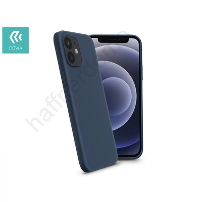Apple iPhone 12 Mini szilikon hátlap - Devia Nature Series Case - blue