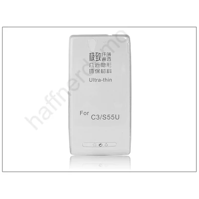 Sony Xperia C3 (D2533) szilikon hátlap - Ultra Slim 0,3 mm - átlátszó