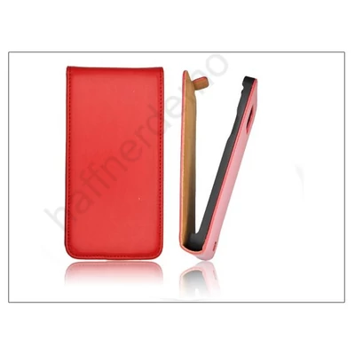 Slim Flip bőrtok - Apple iPhone 6 Plus - piros