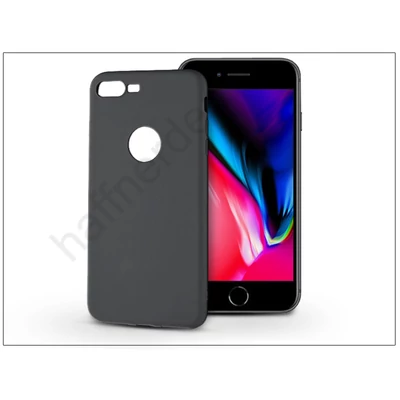 Apple iPhone 8 Plus szilikon hátlap - Soft - fekete