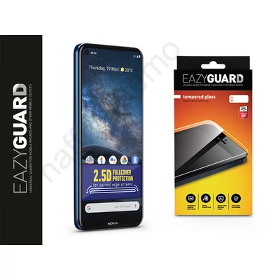 Nokia 8.3 gyémántüveg képernyővédő fólia - Diamond Glass 2.5D Fullcover - fekete