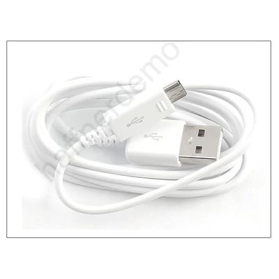 Samsung gyári micro USB adat- és töltőkábel - EP-DG925UWZ/UWE white (ECO csomagolás)