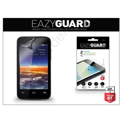 Vodafone Smart 4 Mini képernyővédő fólia - 2 db/csomag (Crystal/Antireflex HD)