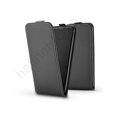 Slim Flexi Flip bőrtok - Samsung G996F Galaxy S21+ - fekete