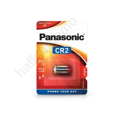 Panasonic CR2 lithium fotó elem - 3V - 1 db/csomag