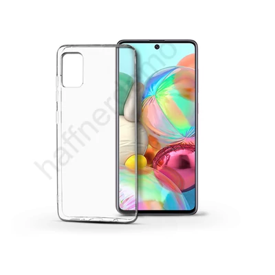 Samsung A715F Galaxy A71 szilikon hátlap - Soft Clear - transparent