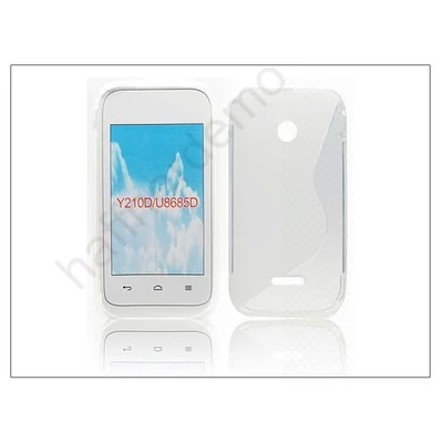 Huawei Ascend Y210D szilikon hátlap - S-Line - transparent