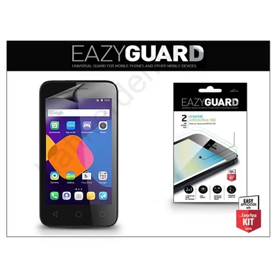 Alcatel One Touch Pixi 3 4.0 képernyővédő fólia - 2 db/csomag (Crystal/Antireflex HD)