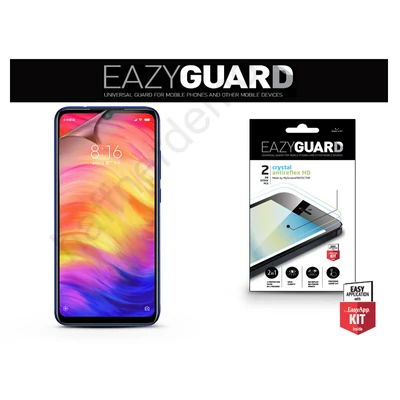 Xiaomi Redmi Note 7/Redmi Note 7 Pro képernyővédő fólia - 2 db/csomag (Crystal/Antireflex HD) 