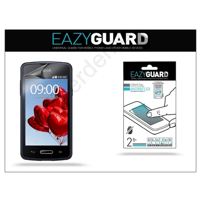 LG D213N L50 Sporty képernyővédő fólia - 2 db/csomag (Crystal/Antireflex HD)