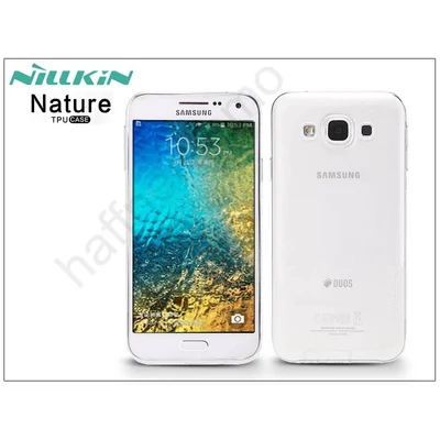 Samsung SM-E500F Galaxy E5 szilikon hátlap - Nillkin Nature - transparent