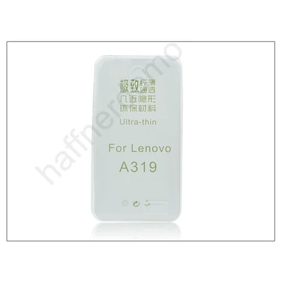 Lenovo A319 szilikon hátlap - Ultra Slim 0,3 mm - transparent
