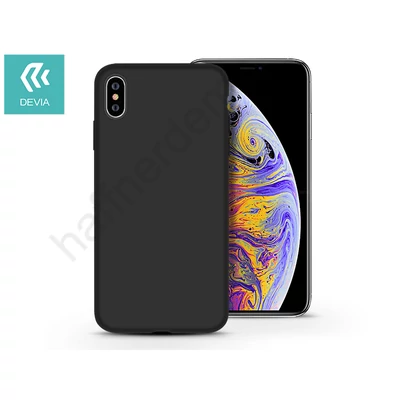 Apple iPhone XS Max hátlap - Devia Nature - fekete