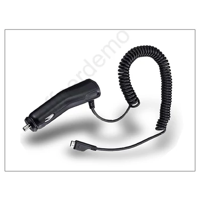 Samsung gyári micro USB szivargyújtós töltő - 5V/0,7A - ACADU10CBE (csomagolás nélküli)