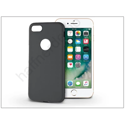 Apple iPhone 7 szilikon hátlap - Soft - fekete