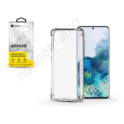 Samsung G980F Galaxy S20 szilikon hátlap - Roar Armor Gel - transparent
