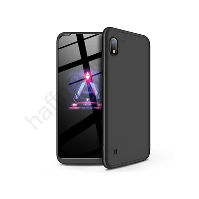 Samsung A105F Galaxy A10 hátlap - GKK 360 Full Protection 3in1 - fekete