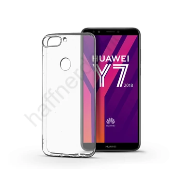 Huawei Y7 (2018)/Y7 Prime (2018)/Honor 7C szilikon hátlap - Ultra Slim 0,3 mm - transparent