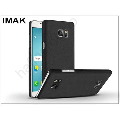 Samsung N930F Galaxy Note 7 hátlap - IMAK Sandstone Super Slim - fekete