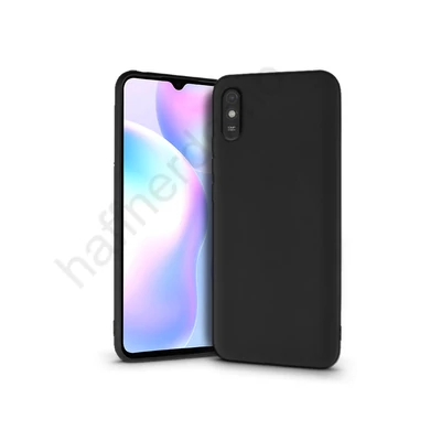 Xiaomi Redmi 9A/9AT szilikon hátlap - Soft - fekete