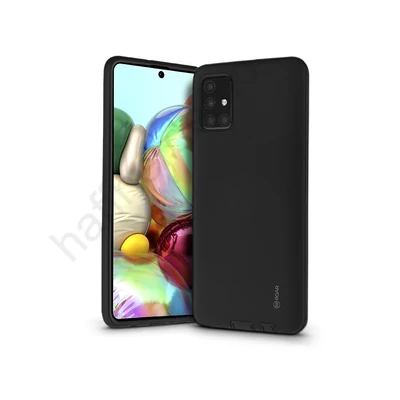 Samsung A715F Galaxy A71 ütésálló hátlap - Roar Rico Hybrid - black