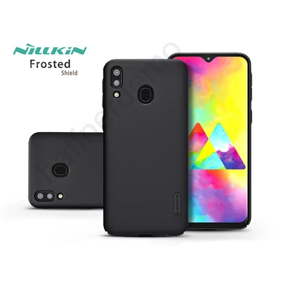 Samsung M205F Galaxy M20 hátlap - Nillkin Frosted Shield - fekete