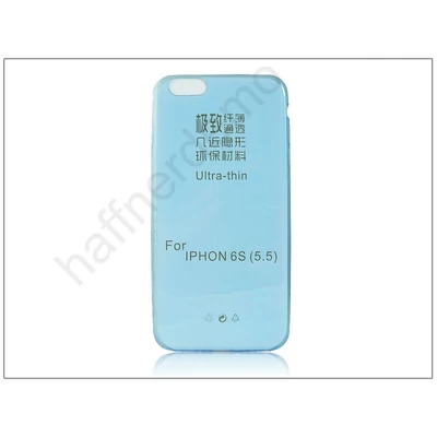 Apple iPhone 6 Plus/6S Plus szilikon hátlap - Ultra Slim 0,3 mm - kék